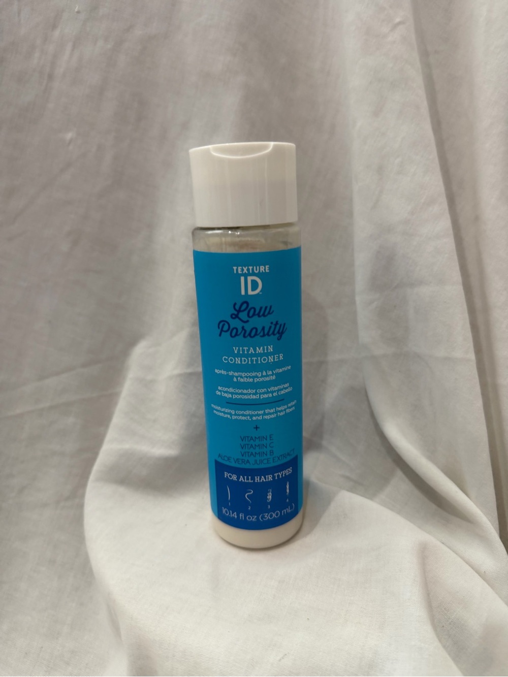 Texture ID Low Porosity Vitamin Conditioner - Blue & White Bottle